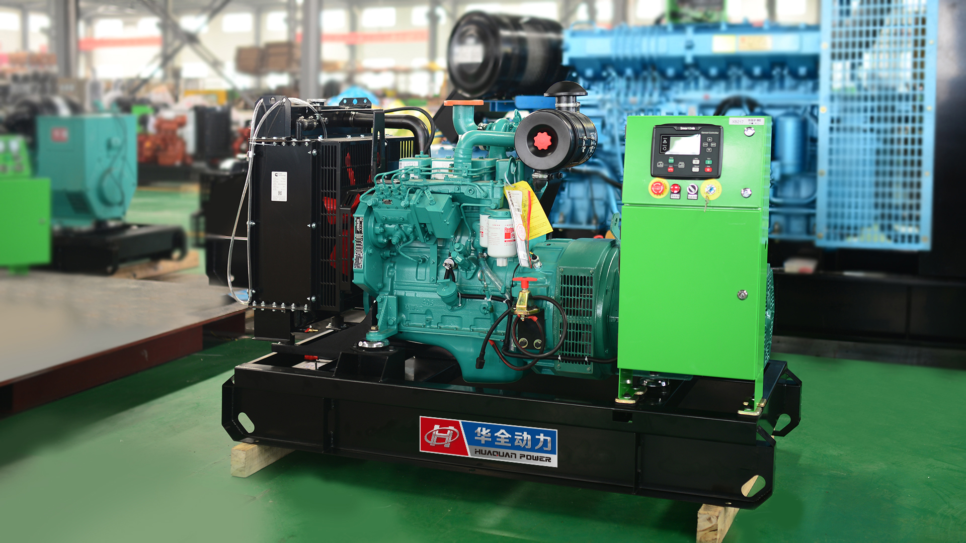 華全動力提醒：不要錯把柴油發(fā)電機組急停按鈕當停機用